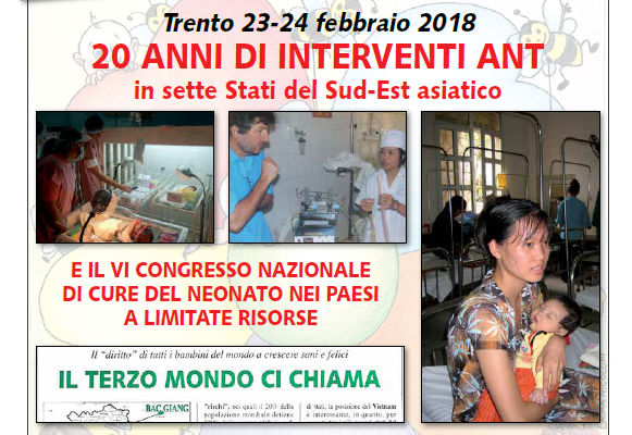 Congresso Nazionale sulle cure neonatali nei Paesi a limitate risorse – 20 anni di progetti ANT