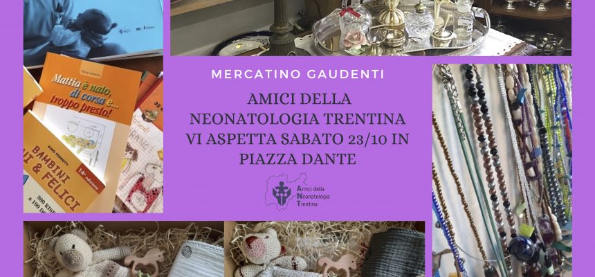 ANT al Mercatino dei Gaudenti!